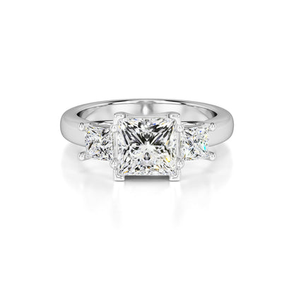 Lara Lab Grown Diamond Ring | White Gold | 1