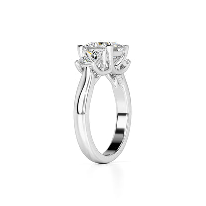 Lara Lab Grown Diamond Ring | White Gold | 3