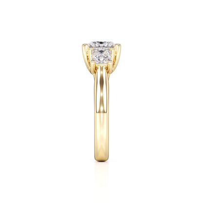 Lara Lab Grown Diamond Ring | Yellow Gold | 4