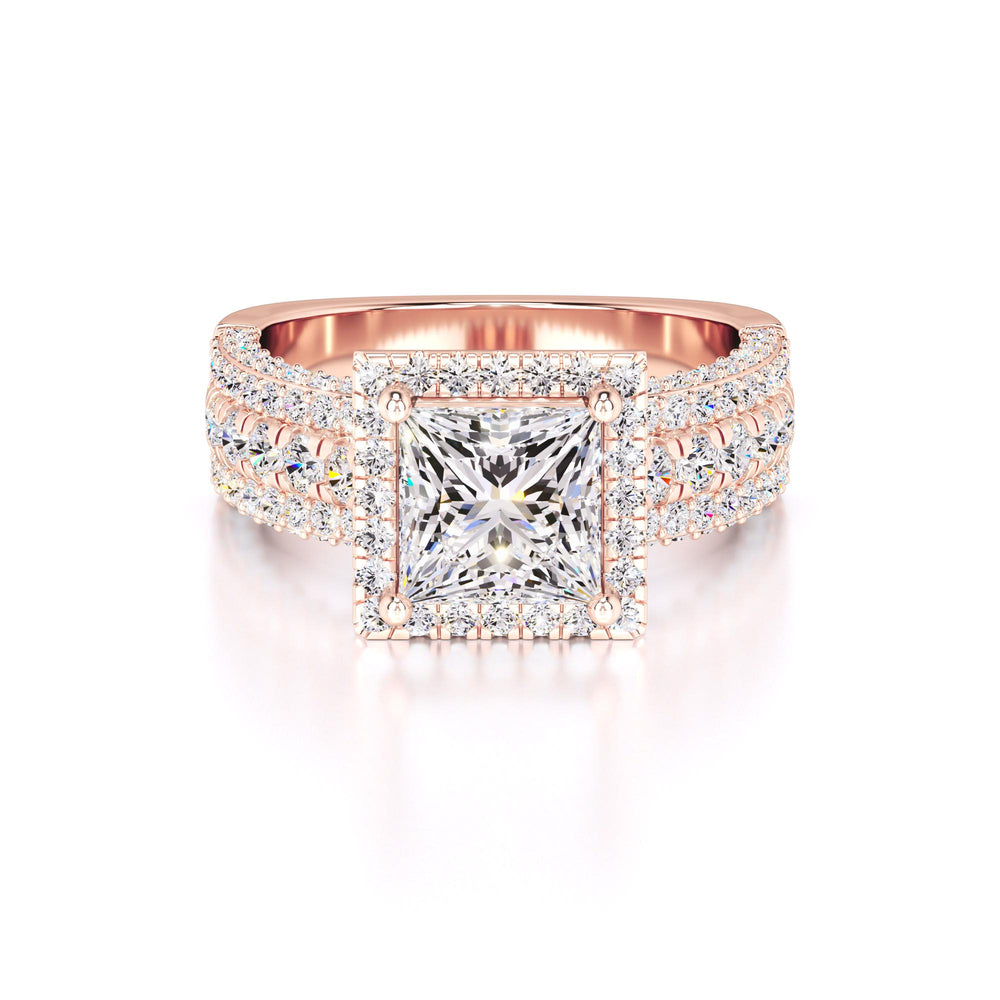 Ella Lab Grown Diamond Ring | Rose Gold | 1