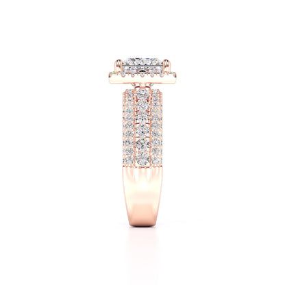 Ella Lab Grown Diamond Ring | Rose Gold | 4