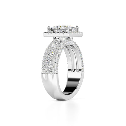Ella Lab Grown Diamond Ring | White Gold | 3