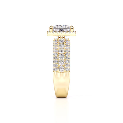 Ella Lab Grown Diamond Ring | Yellow Gold | 4