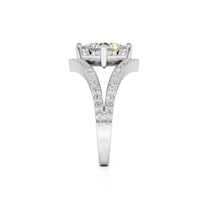Lily Lab Grown Diamond Ring | White Gold | 4
