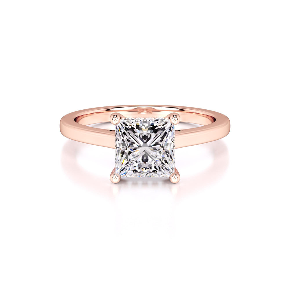 Ava Lab Grown Diamond Ring | Rose Gold | 1