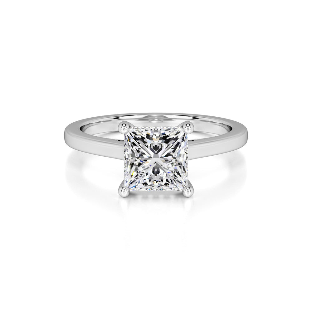 Ava Lab Grown Diamond Ring | White Gold | 1