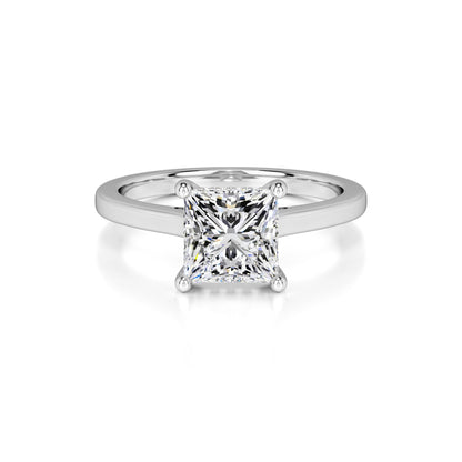 Ava Lab Grown Diamond Ring | White Gold | 1