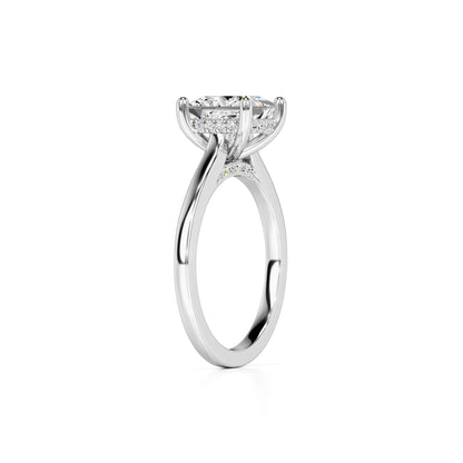 Ava Lab Grown Diamond Ring | White Gold | 3