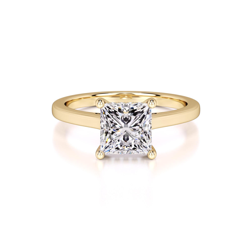Ava Lab Grown Diamond Ring | Yellow Gold | 1
