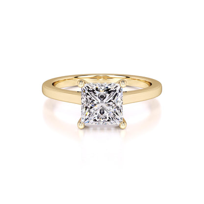 Ava Lab Grown Diamond Ring | Yellow Gold | 1