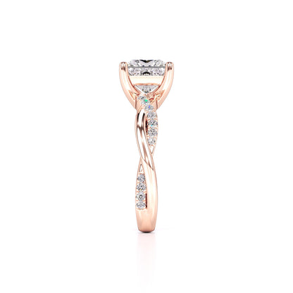 Tanya Lab Grown Diamond Ring | Rose Gold | 4