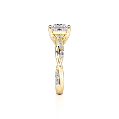 Tanya Lab Grown Diamond Ring | Yellow Gold | 4