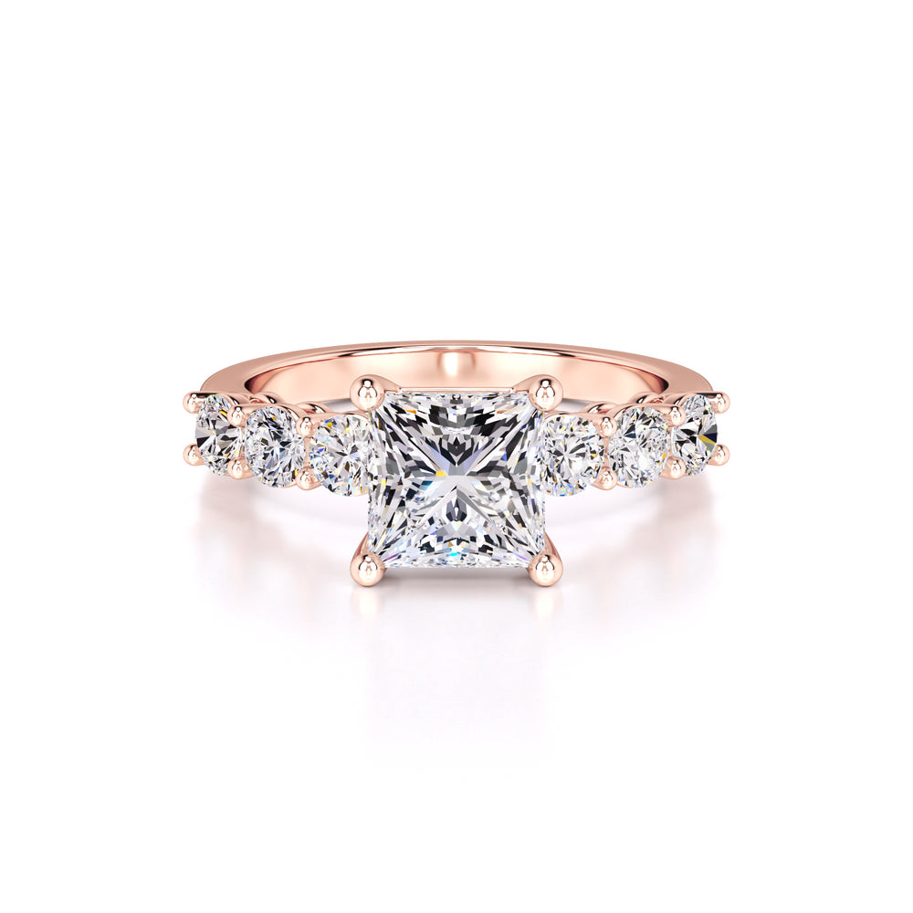 Blaire Lab Grown Diamond Ring | Rose Gold | 1