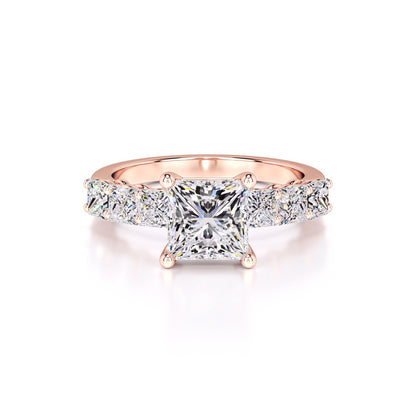 Jolie Lab Grown Diamond Ring | Rose Gold | 1