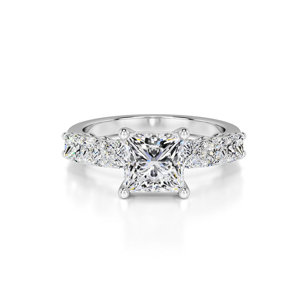 Jolie Lab Grown Diamond Ring | White Gold | 1