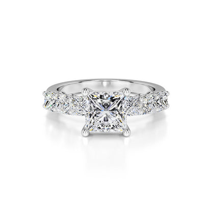 Jolie Lab Grown Diamond Ring | White Gold | 1