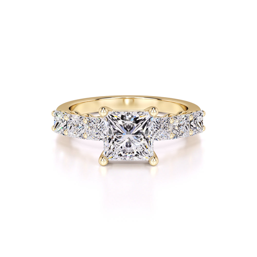 Jolie Lab Grown Diamond Ring | Yellow Gold | 1