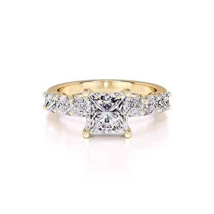 Jolie Lab Grown Diamond Ring | Yellow Gold | 1