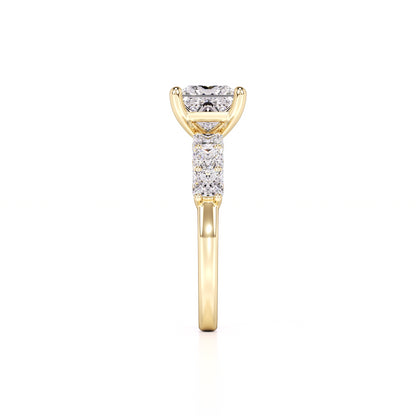 Jolie Lab Grown Diamond Ring | Yellow Gold | 4