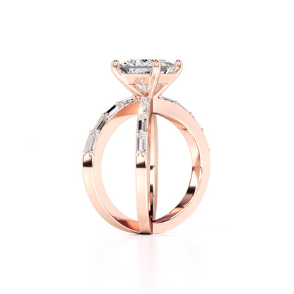 Rosa Lab Grown Diamond Ring | Rose Gold | 3