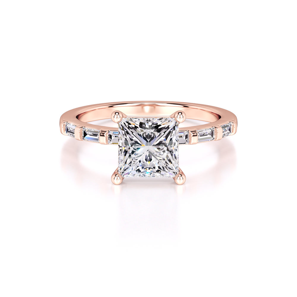 Marlowe Lab Grown Diamond Ring | Rose Gold | 1