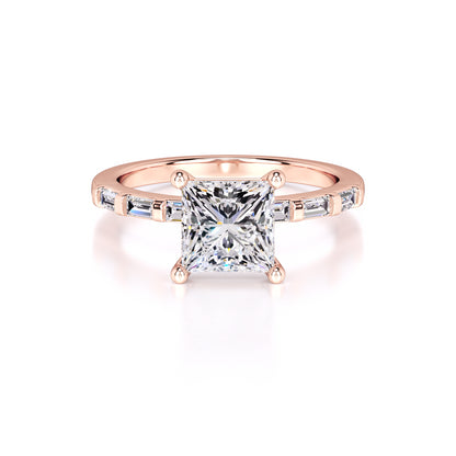 Marlowe Lab Grown Diamond Ring | Rose Gold | 1