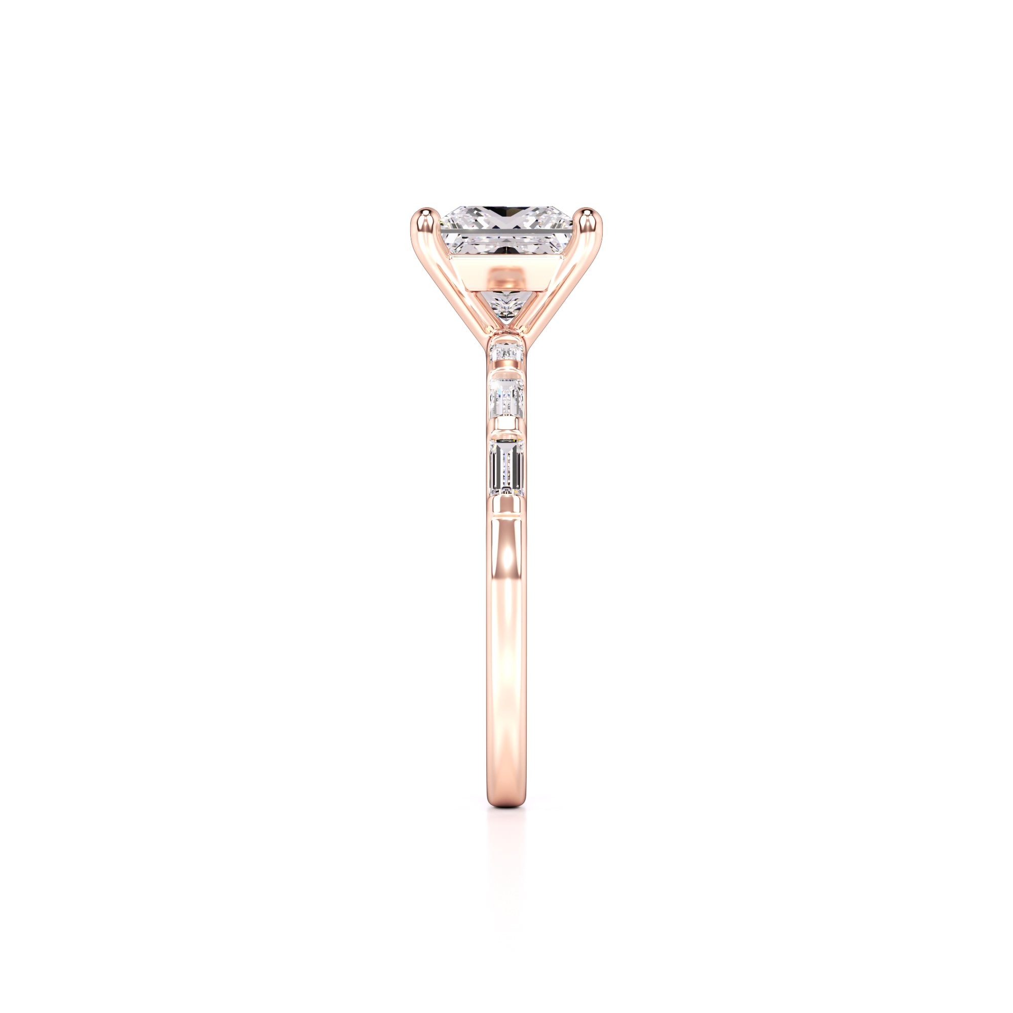 Marlowe Lab Grown Diamond Ring | Rose Gold | 4