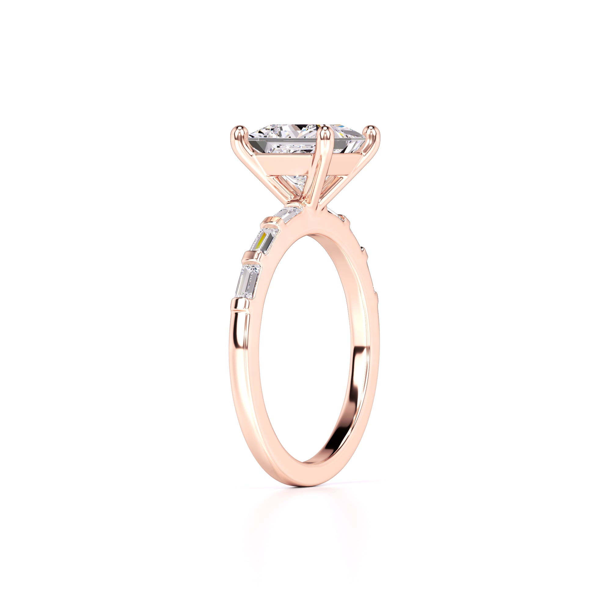 Marlowe Lab Grown Diamond Ring | Rose Gold | 3