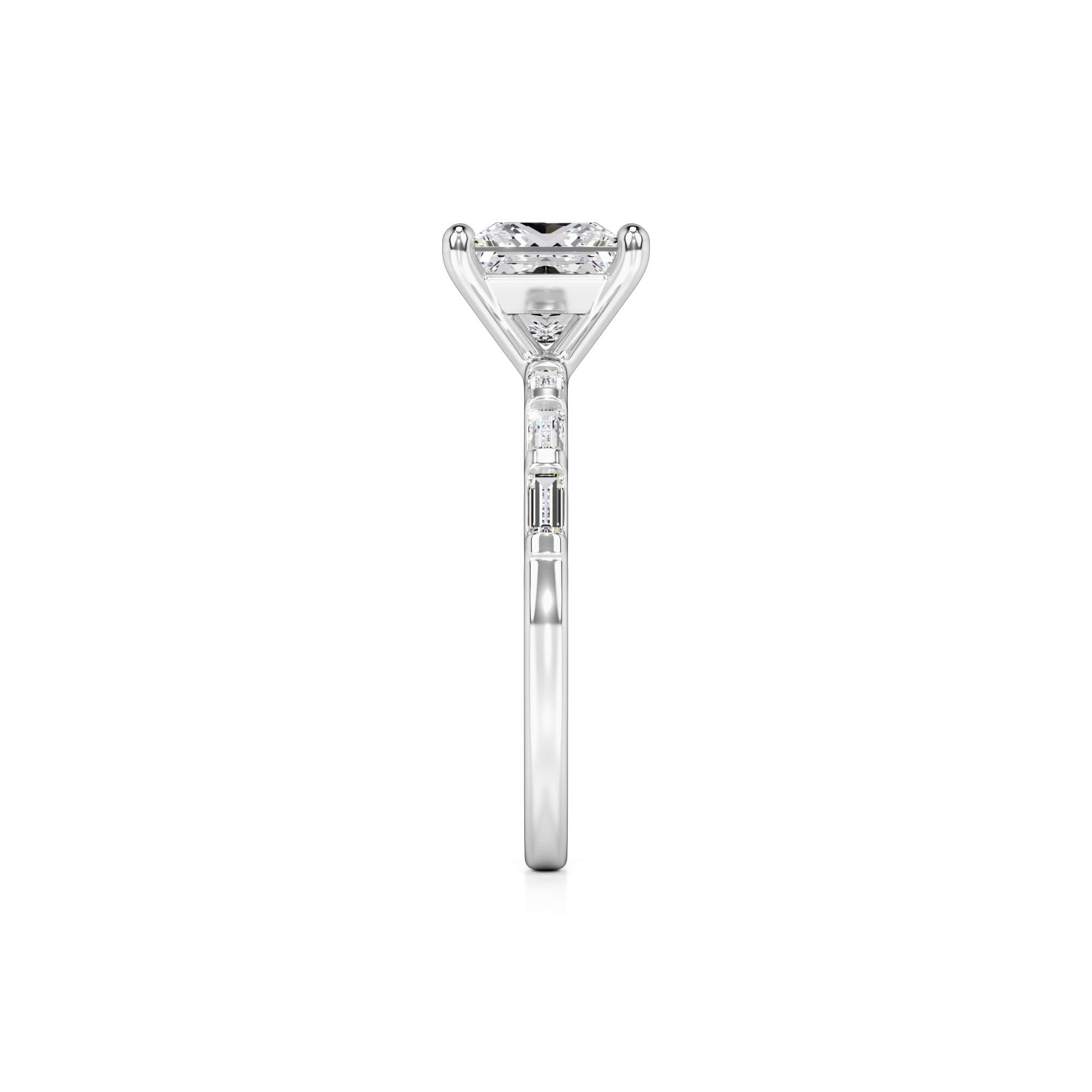 Marlowe Lab Grown Diamond Ring | White Gold | 4