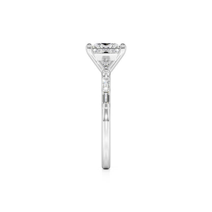 Marlowe Lab Grown Diamond Ring | White Gold | 4