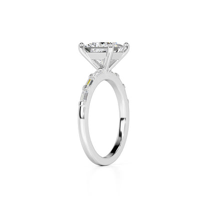 Marlowe Lab Grown Diamond Ring | White Gold | 3