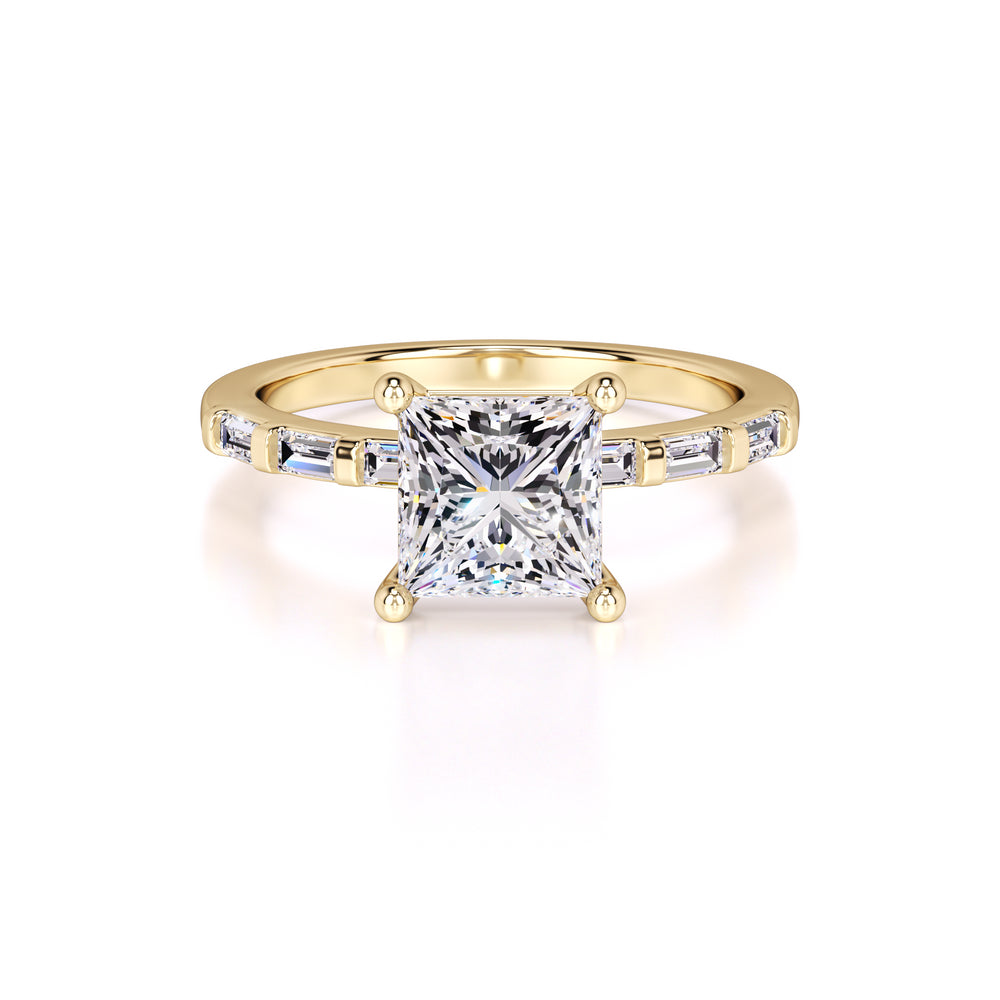 Marlowe Lab Grown Diamond Ring | Yellow Gold | 1
