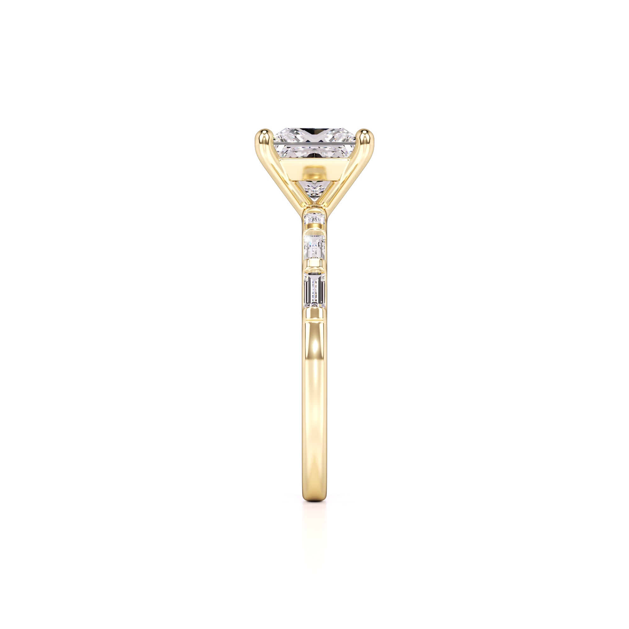 Marlowe Lab Grown Diamond Ring | Yellow Gold | 4