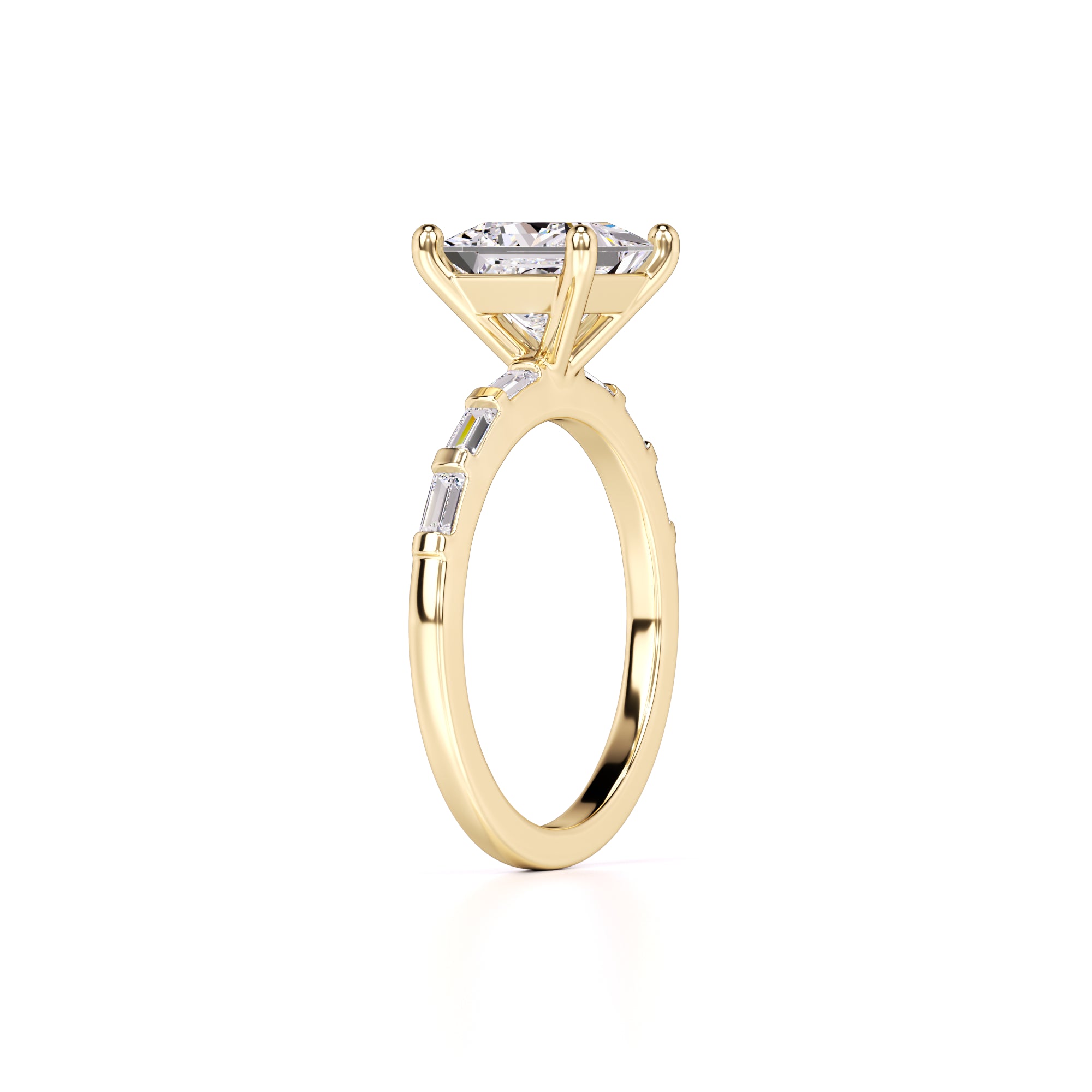 Marlowe Lab Grown Diamond Ring | Yellow Gold | 3