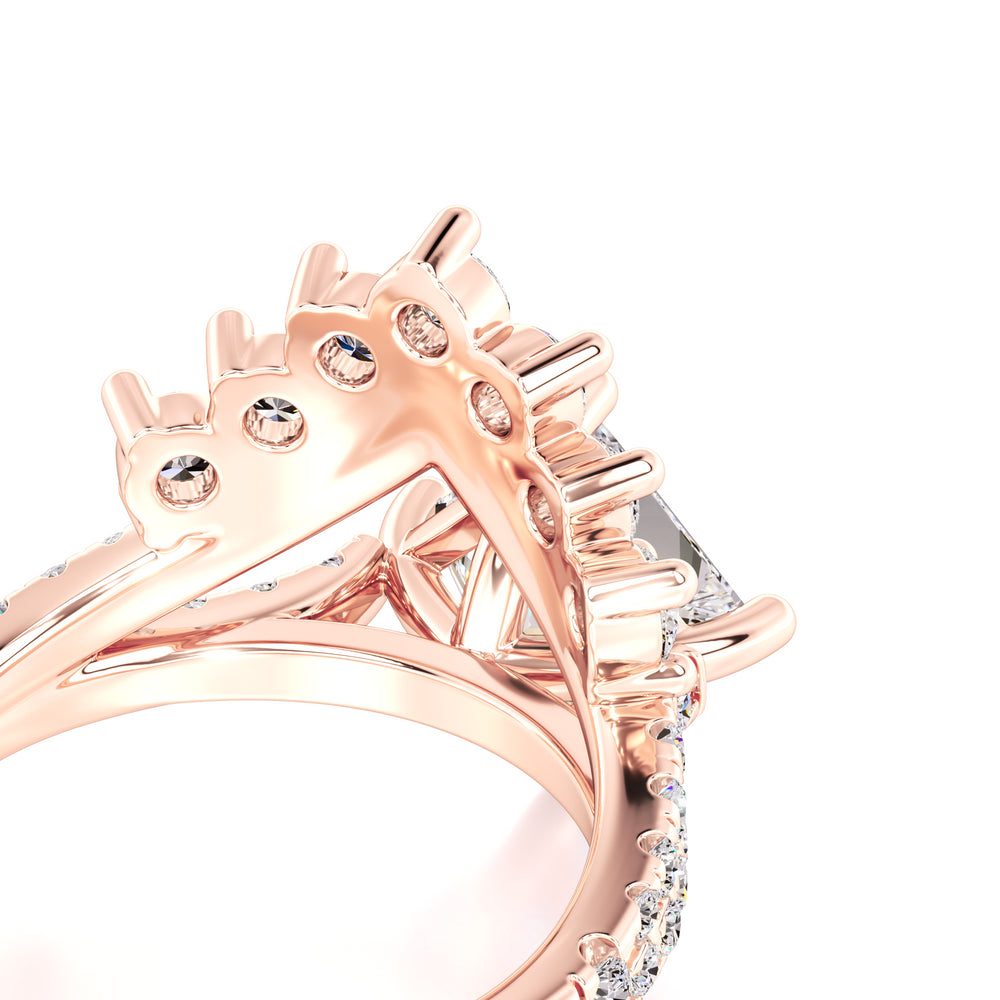 Finley Lab Grown Diamond Ring | Rose Gold | 2