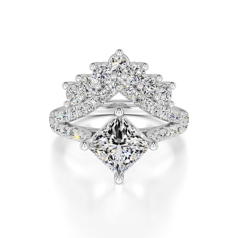 Finley Lab Grown Diamond Ring | White Gold | 1