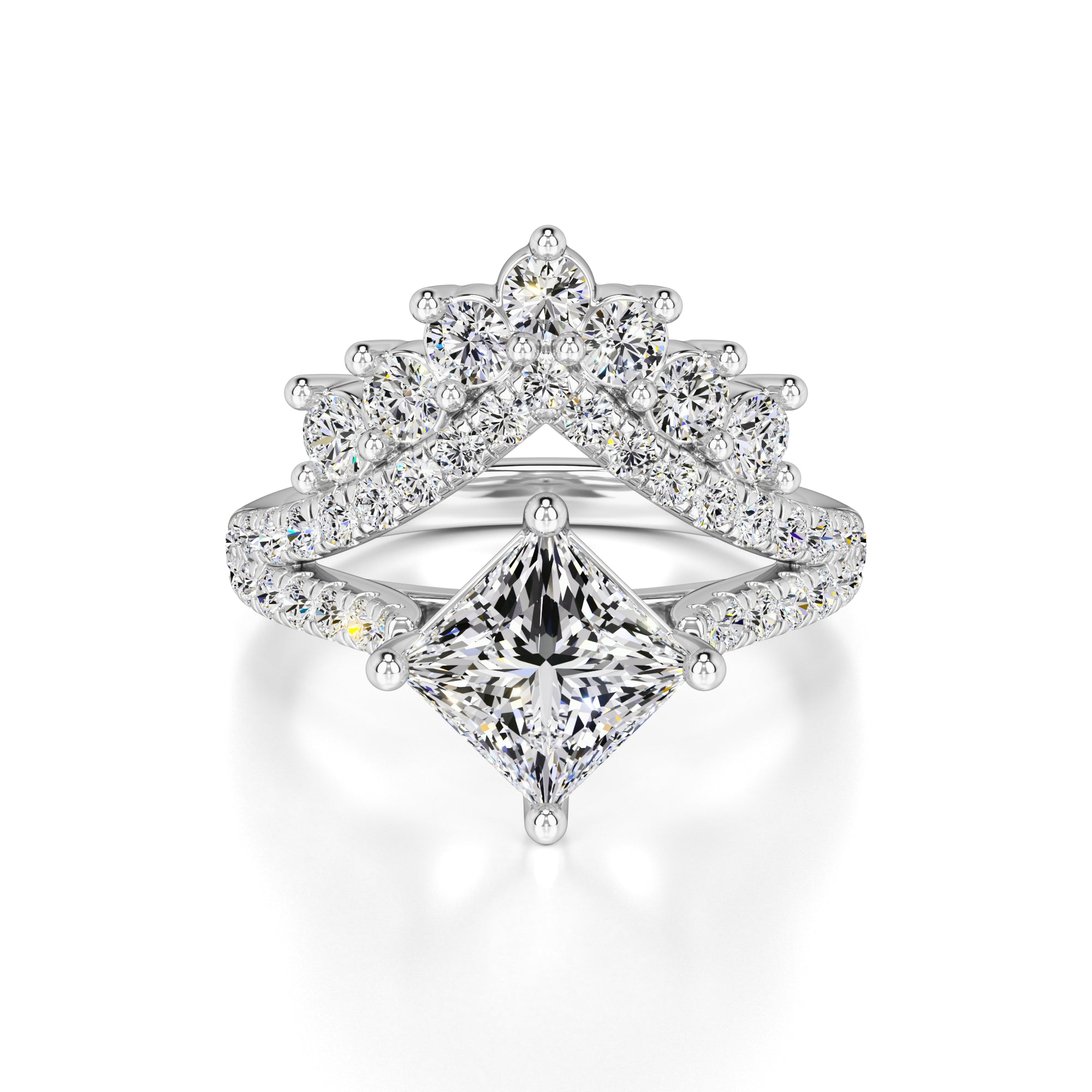 Finley Lab Grown Diamond Ring | White Gold | 1