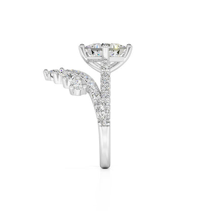 Finley Lab Grown Diamond Ring | White Gold | 4