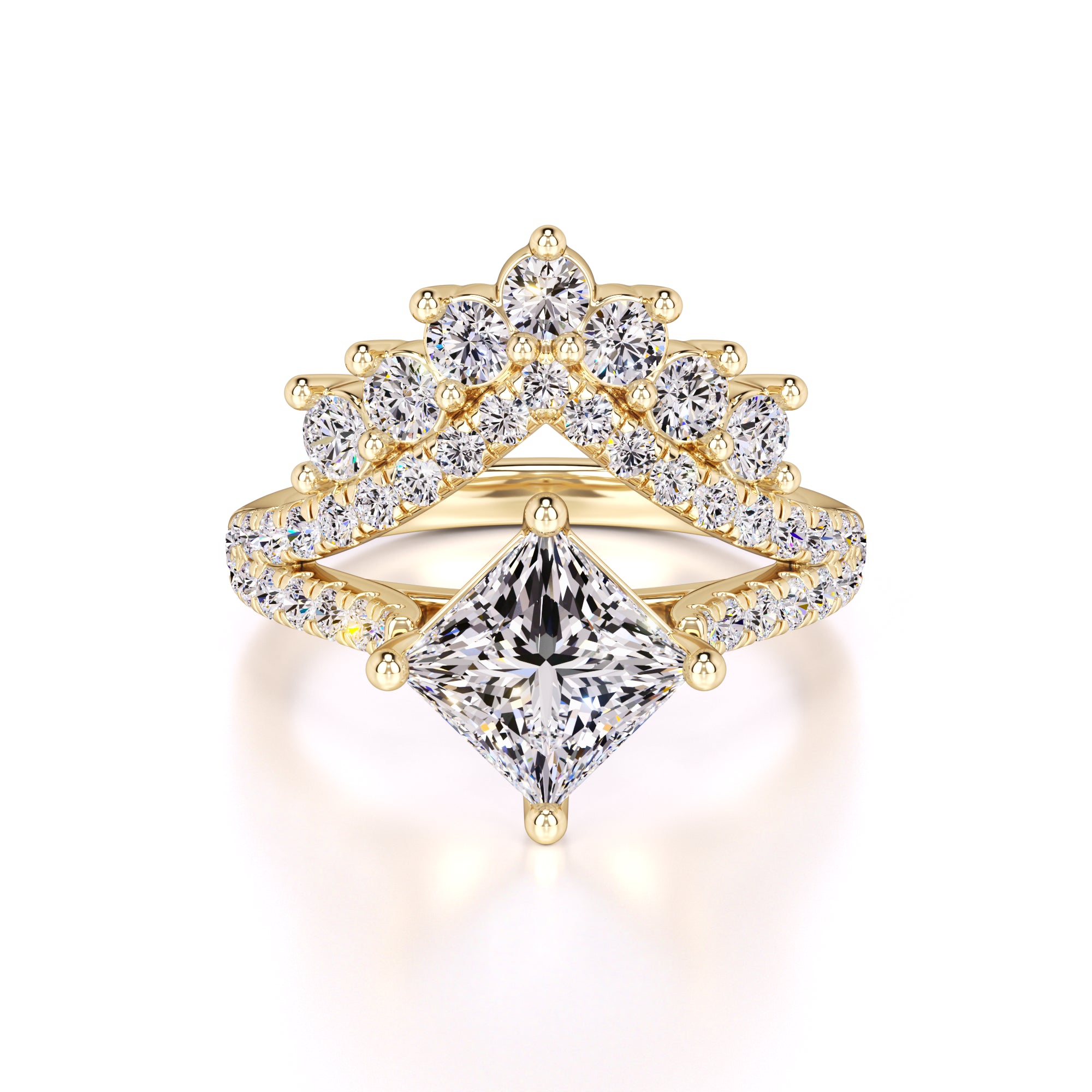 Finley Lab Grown Diamond Ring | Yellow Gold | 1