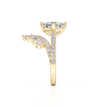 Finley Lab Grown Diamond Ring | Yellow Gold | 4