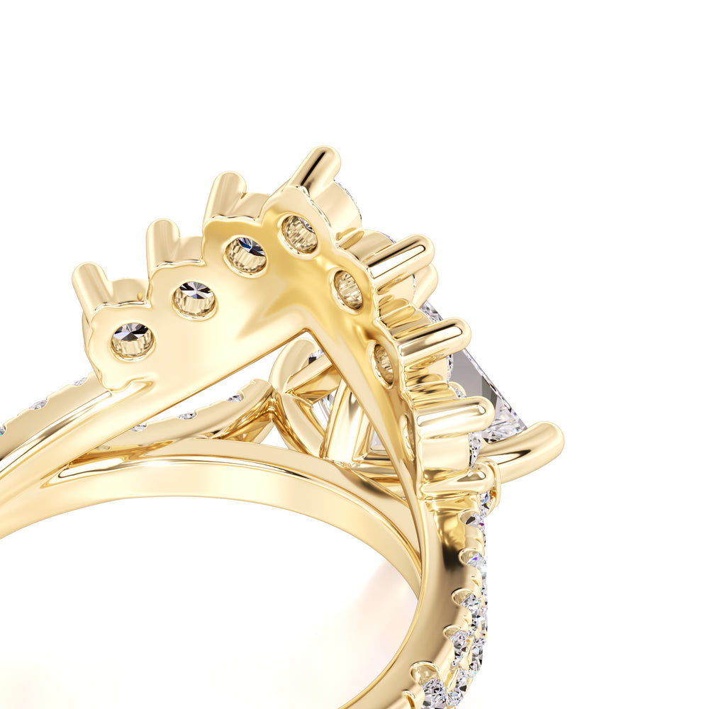 Finley Lab Grown Diamond Ring | Yellow Gold | 2