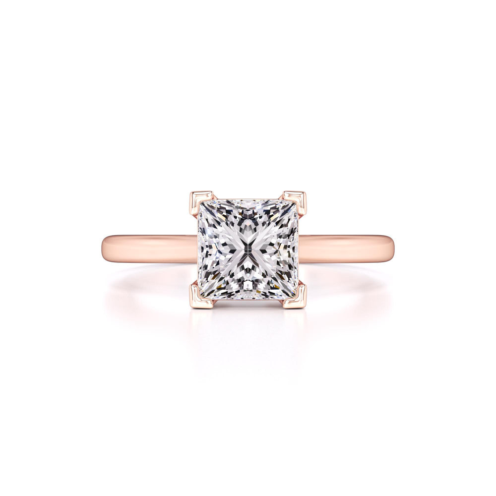 Charlee Moissanite Ring | Rose Gold | 1