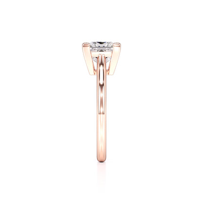 Charlee Lab Grown Diamond Ring | Rose Gold | 4