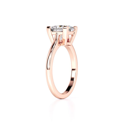 Charlee Lab Grown Diamond Ring | Rose Gold | 3