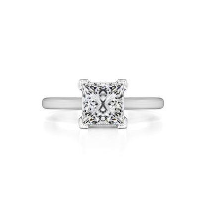 Charlee Moissanite Ring | White Gold | 1