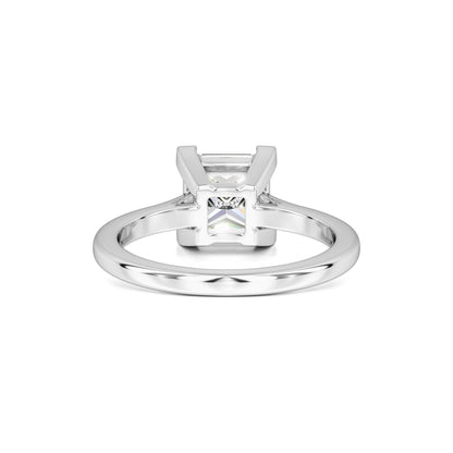 Charlee Moissanite Ring | White Gold | 3