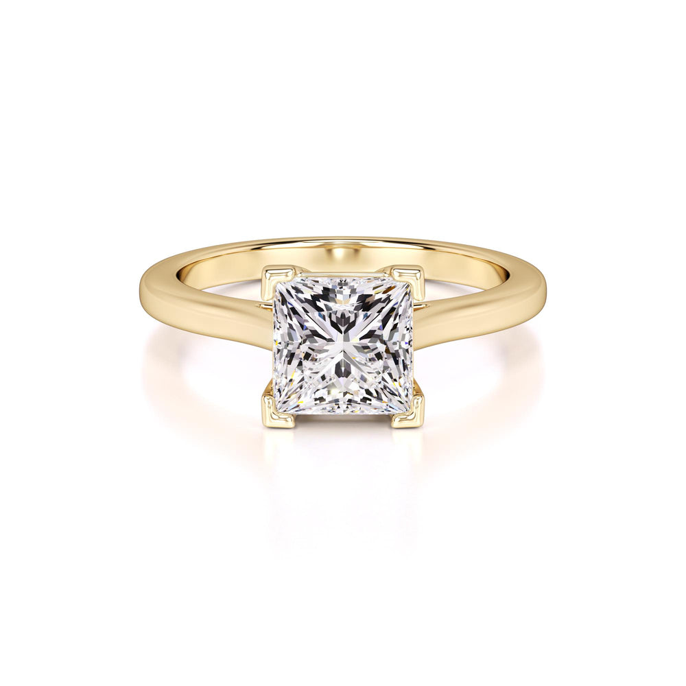 Charlee Lab Grown Diamond Ring | Yellow Gold | 1