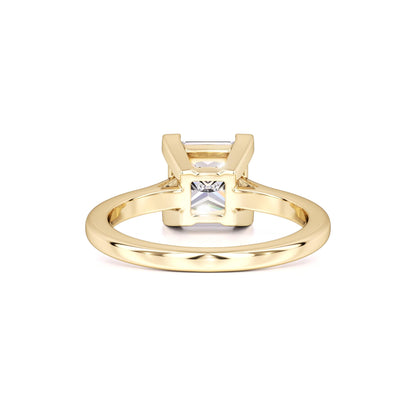 Charlee Moissanite Ring | Yellow Gold | 3
