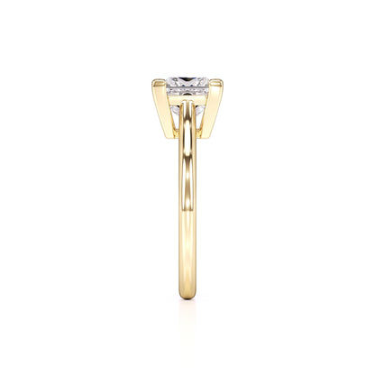 Charlee Lab Grown Diamond Ring | Yellow Gold | 4