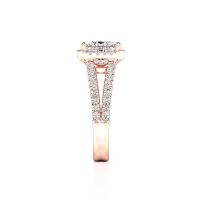 Dallas Lab Grown Diamond Ring | Rose Gold | 4